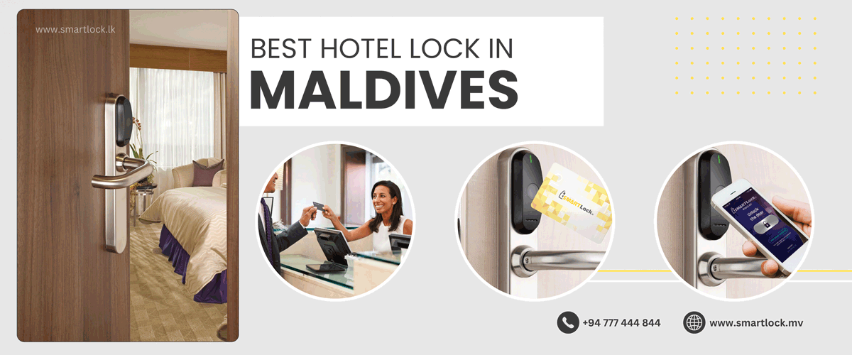 Smart Hotel RFID Door Lock In Maldives